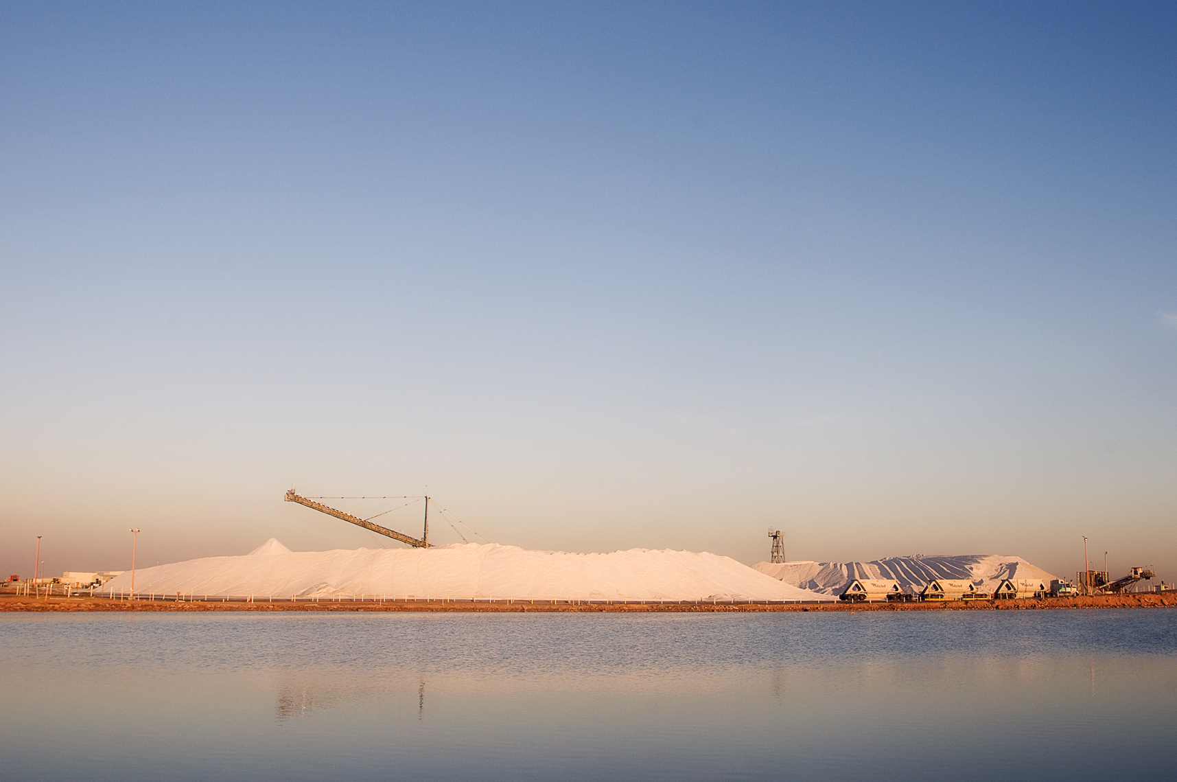 Salt mine, western Australia